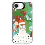 For iPhone 7 / 8 / SE 2020 2022 Christmas Series PC Full Coverage Pattern Phone Case(CK061 Black)
