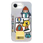 For iPhone 7 / 8 / SE 2020 2022 Christmas Series PC Full Coverage Pattern Phone Case(CW049 White)