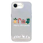 For iPhone 7 / 8 / SE 2020 2022 Christmas Series PC Full Coverage Pattern Phone Case(CW052 White)