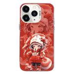 For iPhone 11 Pro Max Christmas Series PC Full Coverage Pattern Phone Case(CW098 Girl)