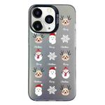 For iPhone 11 Pro Max Christmas Series PC Full Coverage Pattern Phone Case(CK060 Black)