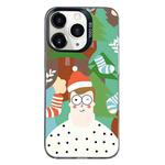 For iPhone 11 Pro Max Christmas Series PC Full Coverage Pattern Phone Case(CK061 Black)