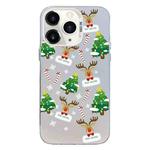 For iPhone 11 Pro Max Christmas Series PC Full Coverage Pattern Phone Case(CW057 White)