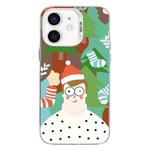 For iPhone 11 Christmas Series PC Full Coverage Pattern Phone Case(CW061 White)