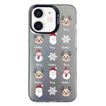 For iPhone 11 Christmas Series PC Full Coverage Pattern Phone Case(CK060 Black)