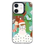 For iPhone 11 Christmas Series PC Full Coverage Pattern Phone Case(CK061 Black)
