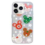 For iPhone 11 Pro Christmas Series PC Full Coverage Pattern Phone Case(CW051 White)