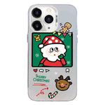 For iPhone 11 Pro Christmas Series PC Full Coverage Pattern Phone Case(CW053 White)