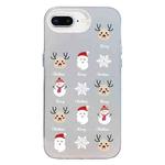 For iPhone 7 Plus / 8 Plus Christmas Series PC Full Coverage Pattern Phone Case(CW060 White)