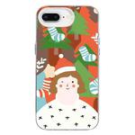 For iPhone 7 Plus / 8 Plus Christmas Series PC Full Coverage Pattern Phone Case(CW062 White)