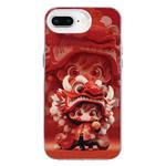 For iPhone 7 Plus / 8 Plus Christmas Series PC Full Coverage Pattern Phone Case(CW097 Boy)