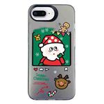 For iPhone 7 Plus / 8 Plus Christmas Series PC Full Coverage Pattern Phone Case(CK053 Black)