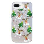 For iPhone 7 Plus / 8 Plus Christmas Series PC Full Coverage Pattern Phone Case(CW057 White)