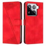For Xiaomi 15 Pro Dream Triangle Leather Phone Case with Lanyard(Red)