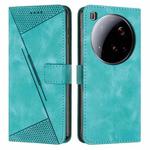 For Xiaomi 15 Ultra Dream Triangle Leather Phone Case with Lanyard(Green)