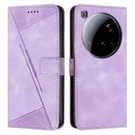For Xiaomi 15 Ultra Dream Triangle Leather Phone Case with Lanyard(Purple)