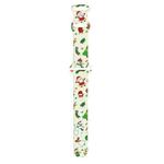 For Apple Watch 42mm / 41mm / 40mm / 38mm Christmas Pattern Silicone Watch Band(Santa Claus Snowman)