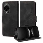 For Huawei nova 14 Embossed Rhombus Starry Leather Phone Case(Black)