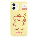 For iPhone 11 Skin Feeling Jelly TPU Hybrid PC Phone Case(Koala Yellow)