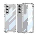For Samsung Galaxy S24 FE 5G GKK Airbag Shockproof Full Coverage Phone Case(Transparent)
