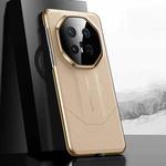 For Huawei Mate 70 Pro / 70 Pro+ Premium Electroplated Imitation Ultimate Design Phone Case(Gold)