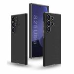 For Samsung Galaxy S25 Ultra 5G GKK Skin-feeling Leather Curved Phone Case(Black)