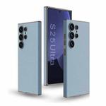 For Samsung Galaxy S25 Ultra 5G GKK Skin-feeling Leather Curved Phone Case(Blue)