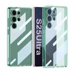 For Samsung Galaxy S25 Ultra 5G GKK Space Series Shockproof Full Coverage Phone Case(Transparent Green)