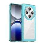 For OPPO Find X8 Pro Colorful Series Acrylic Hybrid TPU Phone Case(Transparent Blue)