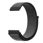 For Samsung Galaxy Watch 46mm Nylon Braided Watch Band(Dark Olive)