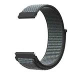 For Samsung Galaxy Watch 46mm Nylon Braided Watch Band(Storm Gray)