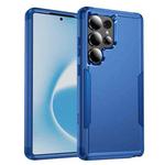 For Samsung Galaxy S25 Ultra 5G TPU + PC Shockproof Protective Phone Case(Royal Blue)