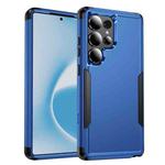 For Samsung Galaxy S25 Ultra 5G TPU + PC Shockproof Protective Phone Case(Royal Blue + Black)
