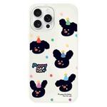 For iPhone 11 Pro Max Skin Feeling Jelly TPU Hybrid PC Phone Case(Puppy Hat Beige)