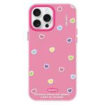 For iPhone 11 Pro Max Skin Feeling Jelly TPU Hybrid PC Phone Case(Color Love Rose Red)