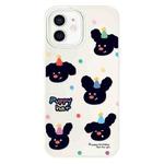 For iPhone 11 Skin Feeling Jelly TPU Hybrid PC Phone Case(Puppy Hat Beige)