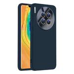 For Huawei Mate 30 Pro Nano Lens Cover Liquid Silicone Phone Case(Titanium Blue)