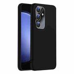 For Samsung Galaxy S23 FE 5G Nano Lens Cover Liquid Silicone Phone Case(Black)