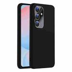 For Samsung Galaxy S24 FE 5G Nano Lens Cover Liquid Silicone Phone Case(Black)