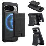 For Google Pixel 10 / 10 Pro LC.IMEEKE L3 Series Detachable RFID Card Bag Magsafe Phone Case(Black)