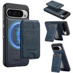 For Google Pixel 10 / 10 Pro LC.IMEEKE L3 Series Detachable RFID Card Bag Magsafe Phone Case(Blue)