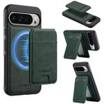 For Google Pixel 10 / 10 Pro LC.IMEEKE L3 Series Detachable RFID Card Bag Magsafe Phone Case(Green)