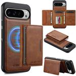 For Google Pixel 10 Pro XL LC.IMEEKE L5 Series Detachable RFID Card Bag Magsafe Phone Case(Brown)