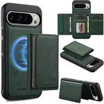 For Google Pixel 10 Pro XL LC.IMEEKE L5 Series Detachable RFID Card Bag Magsafe Phone Case(Green)