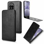 For Huawei nova 13 Pro Magnetic Vertical Flip Leather Phone Case(Black)