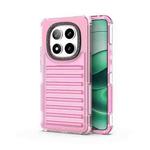 For Redmi Note 14 Pro 5G High Transparency TPU Hybrid PC Airbag Phone Case(Pink)