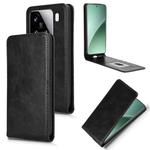 For Xiaomi 15 Magnetic Vertical Flip Leather Phone Case(Black)