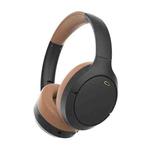 BT056 Noise Reduction Sports Stereo Wireless Deep Bass On-Ear Bluetooth Earphone(Black Brown)