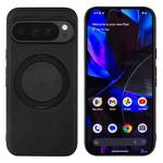 For Google Pixel 9 / Pixel 9 Pro ViLi TCY Series Kevlar Leather Texture Rotating Holder Phone Case(Black)