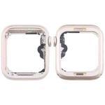 For Apple Watch SE 2022 40MM GPS Aluminium Alloy Middle Frame Bezel Plate with Crown Spin Axis Flex Cable(Starlight)